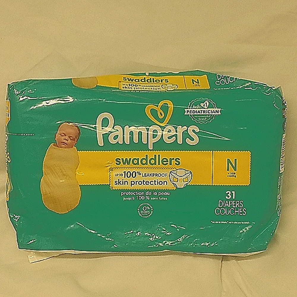 Newborn Pampers diapers